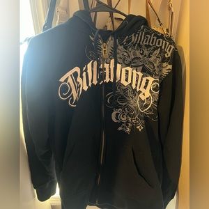 Vintage Billabong zip hoodie